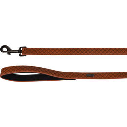 Flamingo Führleine Patti aus Kunstleder braun 130 cm 20 mm - 130 cm – Bild 1 von 1