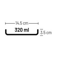 Produktbild von Flamingo Futter- und Trinknapf für Katzen aus Keramik Gelb Rund mit Anti-Rutsch-Funktion 320ml - 320 ml