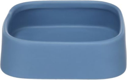 Flamingo Futter- und Trinknapf für Meerschweinchen Zara quadratisch blau aus Keramik 200ml - 200 ml – Bild 1 von 1