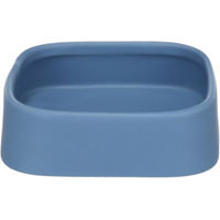 Produktbild von Flamingo Futter- und Trinknapf für Meerschweinchen Zara quadratisch blau aus Keramik 200ml - 200 ml
