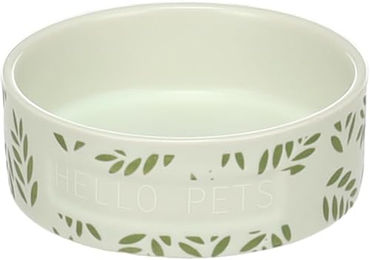 Produktbild von Flamingo Futter- und Trinknapf Leafs für Hamster aus Keramik Grün 100ml - 100 ml