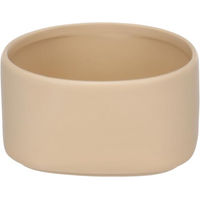 Produktbild von Flamingo Futter- und Trinknapf Zara aus Keramik beige rund - 1 l