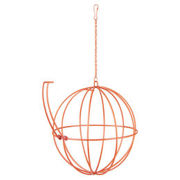 Produktbild von Flamingo Futterball Sola rot Spielzeug für Nagetiere aus Metall