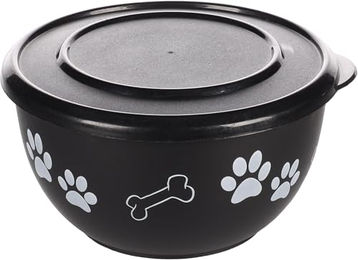 Flamingo Futternapf Kena mit Deckel Schwarz XL 19cm 1700ml - 1,7 l – Bild 1 von 5
