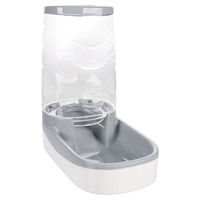 Produktbild von Flamingo Futterspender Fred Futterautomat aus Kunststoff Grau - 3,5 l