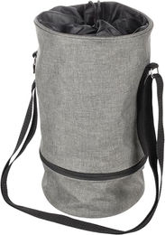 Flamingo Futtertonne Buster Dunkelgrau mit Futternapf 4L - 4 l – Bild 1 von 7