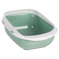 Produktbild von Flamingo Garfy Offene Katzentoilette XL aus Kunststoff Grün