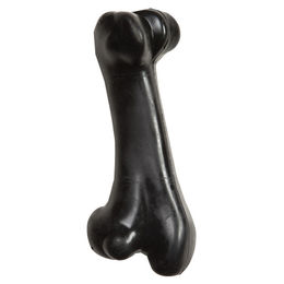 Produktbild von Flamingo Gladiator Gummiknochen Kauspielzeug Schwarz 22 cm - 22 cm