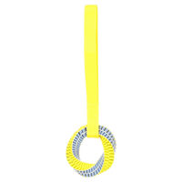Produktbild von Flamingo Glowa Zerrseil Ring Hundespielzeug blau gelb weiß Größe L 50x15x4cm