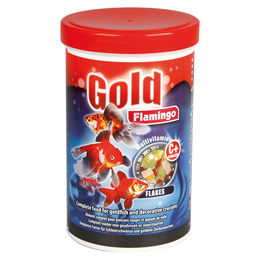 Flamingo Gold Flockenfutter für Goldfische 1000 ml - 1000 ml – Bild 1 von 2