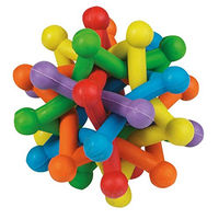 Produktbild von Flamingo Gummiatom Ball Hundespielzeug bunt aus Gummi