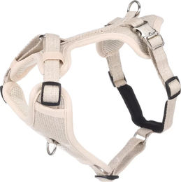 Flamingo H-Geschirr Lago Hundegeschirr beige XL mit Neopren-Polsterung – Bild 1 von 6
