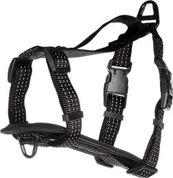 Flamingo H-Geschirr Zorba Schwarz Nylon XL 85-115cm – Bild 1 von 3