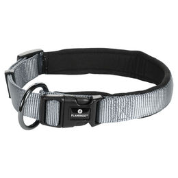 Produktbild von Flamingo Halsband Abbi Grau aus Nylon Größe S
