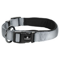 Produktbild von Flamingo Halsband Abbi Grau Nylon Größe XS