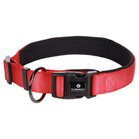 Produktbild von Flamingo Halsband Abbi Rot aus Nylon Größe XXL 60-65cm