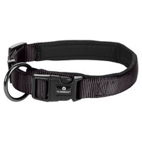 Produktbild von Flamingo Halsband Abbi Schwarz Nylon Größe S 40-45cm