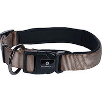 Produktbild von Flamingo Halsband Abbi Taupe Beige Nylon Größe M