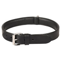 Produktbild von Flamingo Halsband Arizona aus Leder schwarz 52-61 cm 32 mm
