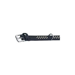 Produktbild von Flamingo Halsband Atlanta Leder Schwarz Größe M 30-38cm