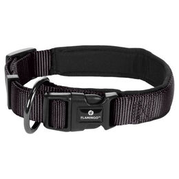 Flamingo Halsband aus Nylon in Schwarz Größe XS – Bild 1 von 1