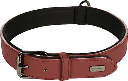 Flamingo Halsband Binti Rot Leder XXL 52/62 cm 30 mm – Bild 1 von 3
