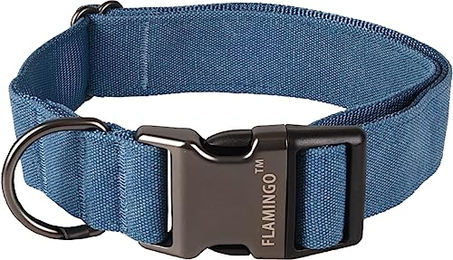 Flamingo Halsband Blau XL 55-75cm 40mm – Bild 1 von 1