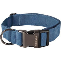 Produktbild von Flamingo Halsband Blau XL 55-75cm 40mm