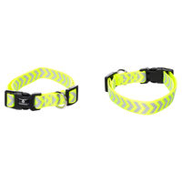 Produktbild von Flamingo Halsband Fergu Fluo Gelb aus Nylon Größe S