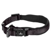 Produktbild von Flamingo Halsband für kleine Tiere aus Nylon in Schwarz Größe XXXS