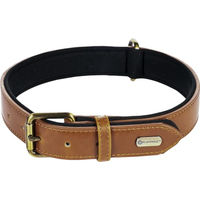 Produktbild von Flamingo Halsband LYABO Farbe Cognac Größe XL 47/57cm 30mm