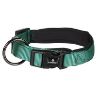 Produktbild von Flamingo Halsband Mini aus Nylon in Dunkelgrün Größe XS