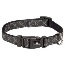 Flamingo Halsband Odin schwarz 30-45 cm 15 mm – Bild 1 von 1