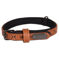 Produktbild von Flamingo Halsband Patti Braun aus Kunstleder XS 21-26 cm