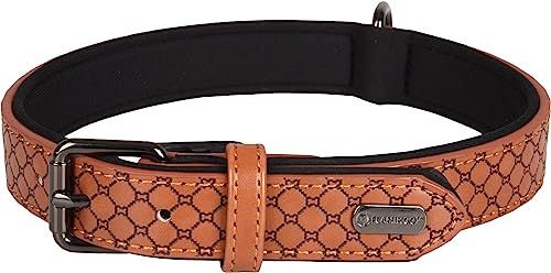 Produktbild von Flamingo Halsband Patti Braun Größe L 43-53cm 25mm