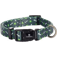 Produktbild von Flamingo Halsband Safia Grün Größe M 40-55cm 20mm