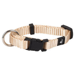Flamingo Halsband Ziggi aus Nylon beige Größe S – Bild 1 von 3