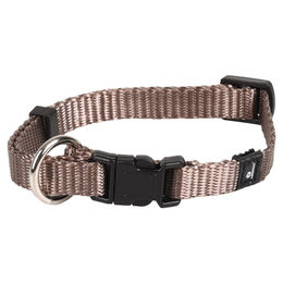 Produktbild von Flamingo Halsband Ziggi aus Nylon in Beige Größe XS