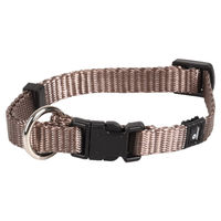 Produktbild von Flamingo Halsband Ziggi aus Nylon in Beige Größe XS