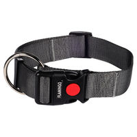 Produktbild von Flamingo Halsband Ziggi Dunkelgrau Größe XL 55-75cm