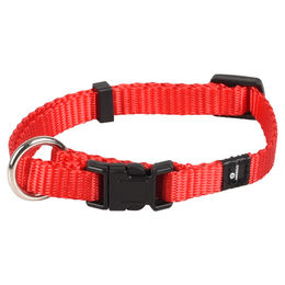 Flamingo Halsband Ziggi für Hunde Rot Nylon Größe XS - 1 Stk. – Bild 1 von 5