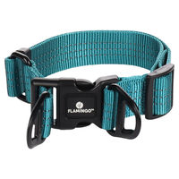 Produktbild von Flamingo Halsband Zorba aus Nylon in Türkis Größe M Breite 32 mm