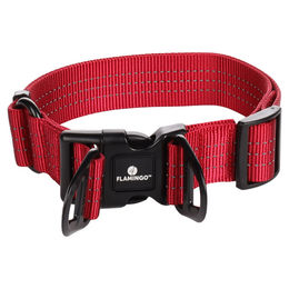 Flamingo Halsband Zorba Rot Größe XL Breite 38 mm – Bild 1 von 1