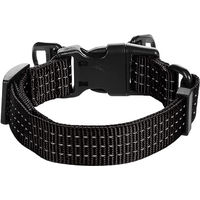 Produktbild von Flamingo Halsband Zorba Schwarz Größe S 25 mm Breite