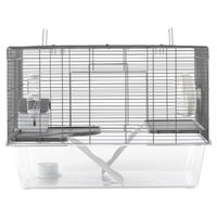 Produktbild von Flamingo Hamsterkäfig Rafi Grau aus Metall 63x36,5x44,5cm