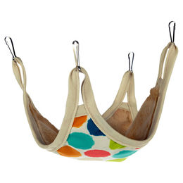 Flamingo Hängematte Fizi Bunt aus Stoff 27 x 27 x 0,5 cm – Bild 1 von 2