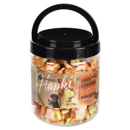 Flamingo Hapki Hundekekse mit Huhn und Ente glutenfrei und ohne Zucker 550 g - 550 g – Bild 1 von 2