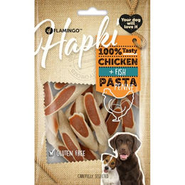 Flamingo Hapki Penne Hundesnack mit Huhn und Fisch glutenfrei 85 g – Bild 1 von 6