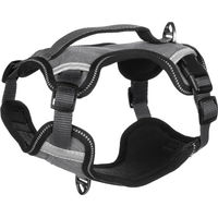 Produktbild von Flamingo Heron Hundegeschirr Grau Größe S 34-41cm