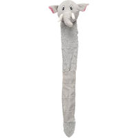 Produktbild von Flamingo Hida Hundespielzeug Elefant aus Plüsch Grau 23x12x86cm mit Squeaker